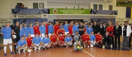 Botosani: Fostele glorii ale nationalei de fotbal a Romaniei, primite de primarul Catalin Flutur